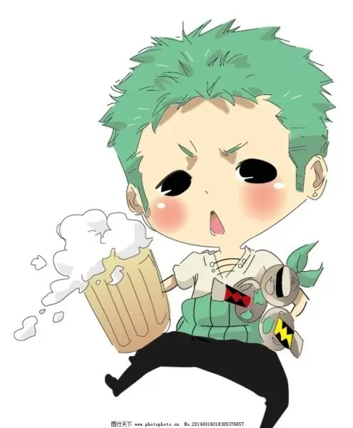 Bức ảnh đẹp nhất của Zoro Chibi đang cầm thanh kiếm yêu thích của cô ấy