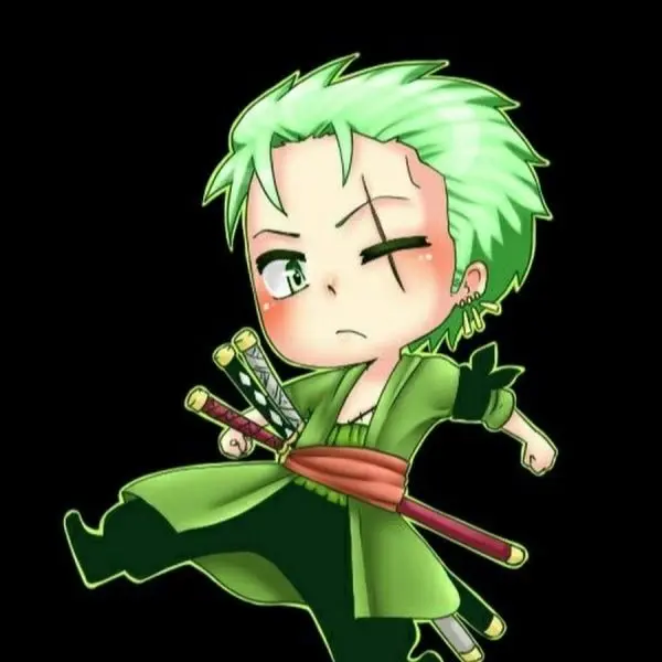 Ảnh Zoro Chibi là kiếm thuật thực hành nhất