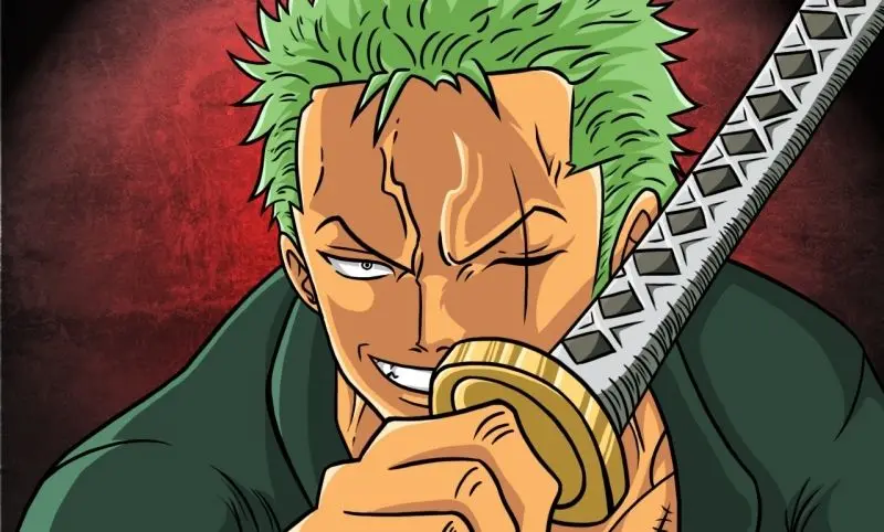 Bức ảnh của Zoro Chibi tuyệt vời nhất trong không gian tối