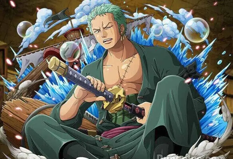 Bức ảnh đẹp nhất của Zoro Chibi trước biển