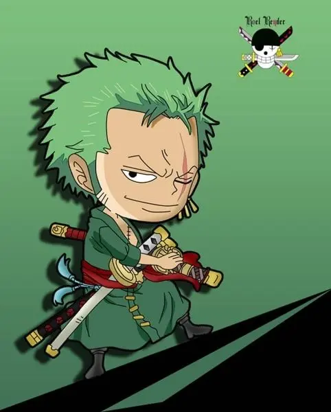 Zoro Chibi Photo là bộ trang phục chiến đấu tuyệt vời nhất