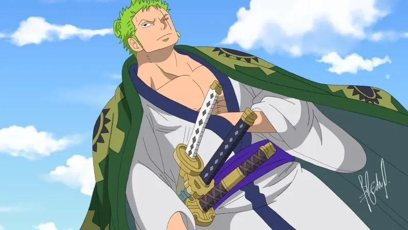 Ảnh Zoro Chibi là thanh kiếm nhiều nhất