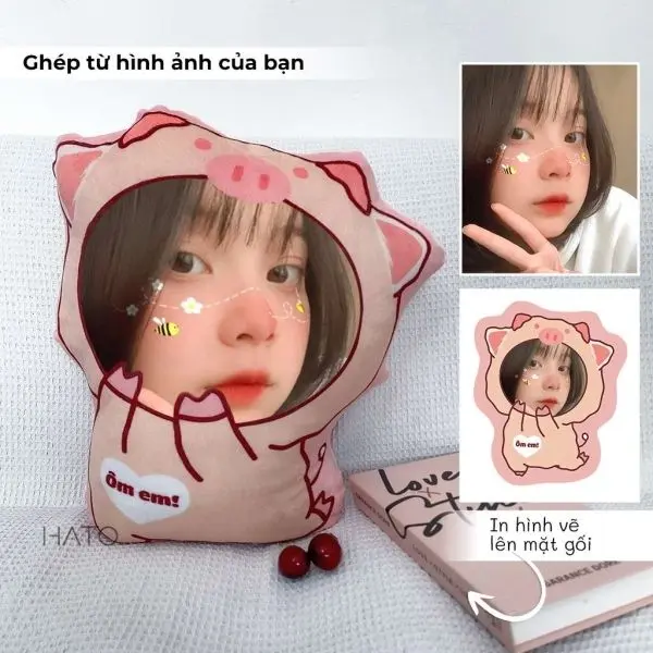 Bức ảnh chibi khuôn mặt độc đáo cho bạn bè