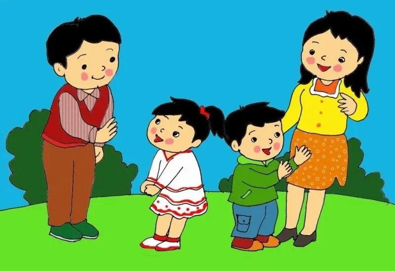 Bức ảnh chibi với kiểu tóc vui nhộn