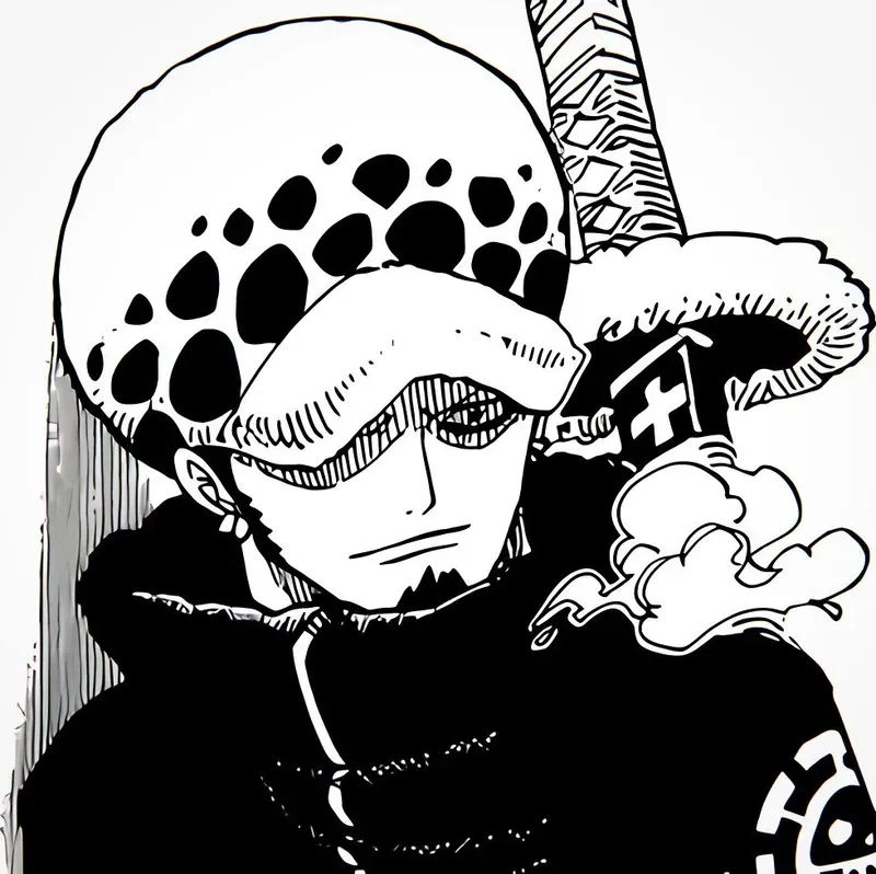 Trafalgar D Water Law PFP Avatar ấn tượng từ một mảnh