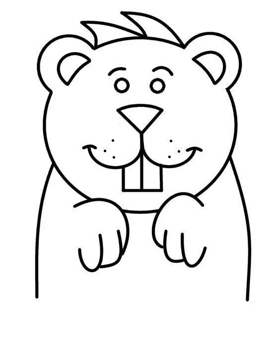 Encourage your baby to color strawberry bears to help him develop intelligence through each drawing. 