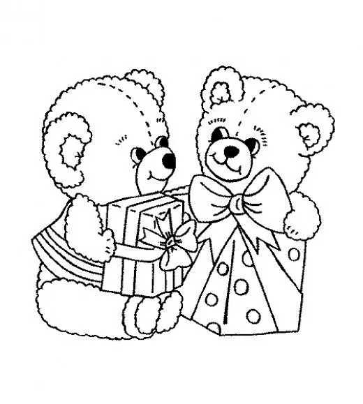 Surely the baby will enjoy the color of strawberry bearing in the collection of coloring paintings for children.