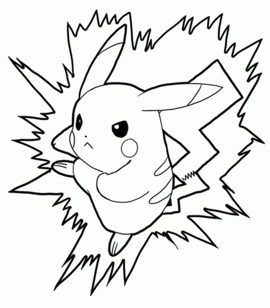 Những bức tranh màu pokemon dễ thương để trẻ em sáng tạo.