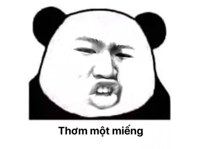 Meme cảm ơn dễ thương cho một khoảnh khắc hạnh phúc