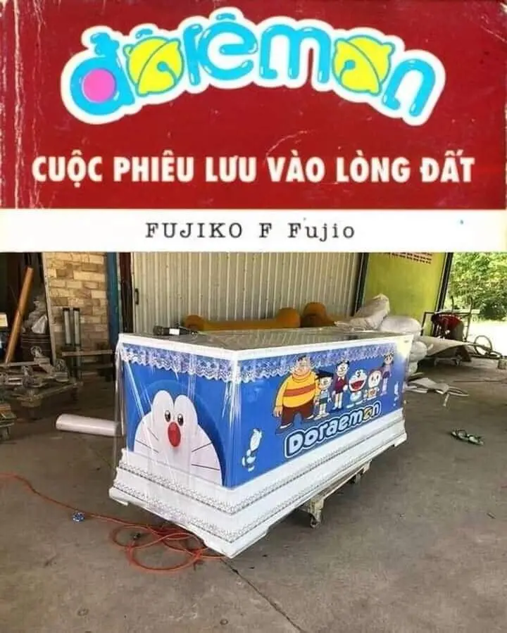 Meme Doraemon thu hút người xem bằng các biểu thức hài kịch