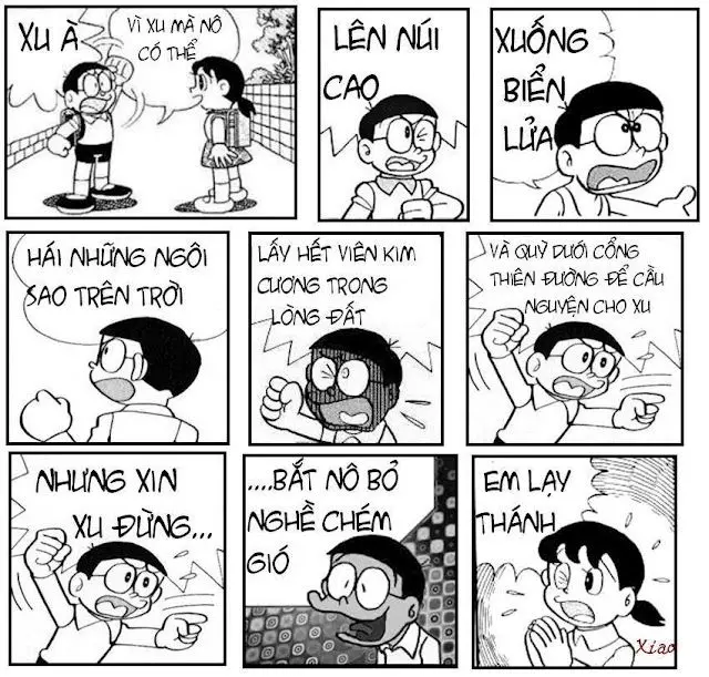 Doraemon meme làm cho mọi người cười không ngừng