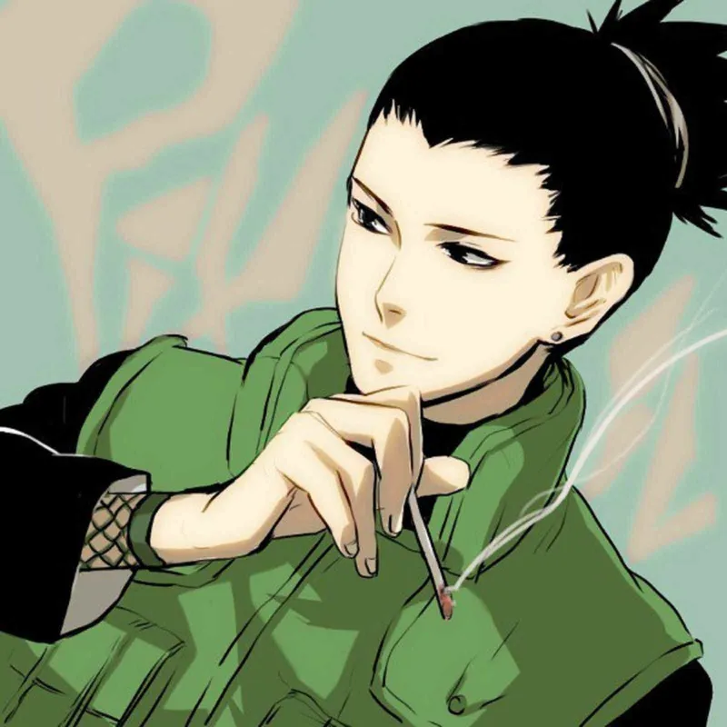 Ảnh Shikamaru Nara với những biểu cảm thể hiện sự điềm tĩnh và thông minh tuyệt vời