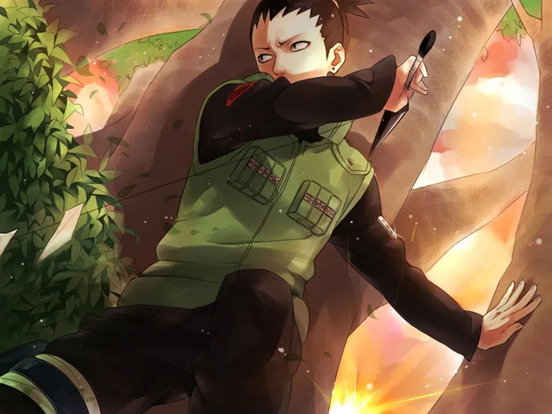 Bức ảnh nổi bật của Shikamaru Nara giúp bạn cảm nhận sự kiên nhẫn và trí tuệ của anh ấy