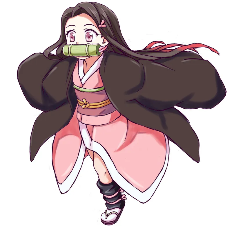 Tải xuống Nezuko Chibi dễ thương ngay bây giờ để làm hình nền điện thoại.