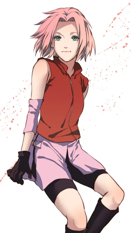 Phong cách của Sakura Haruno rất mạnh mẽ và hấp dẫn