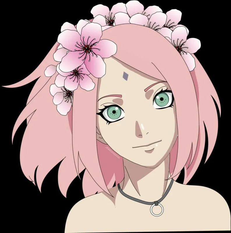 Vẻ đẹp dịu dàng của Sakura Haruno