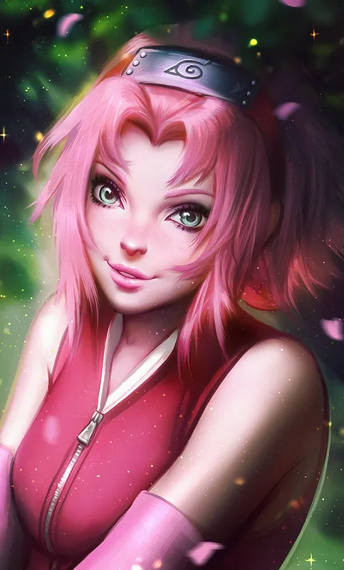 Vẻ đẹp tinh tế và mạnh mẽ của Sakura Haruno