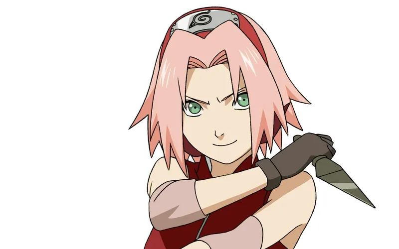 Hình ảnh của Sakura Haruno trong hành trình chiến đấu tình cảm