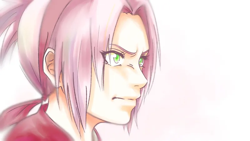 Sakura Haruno theo cách quyết định trên chiến trường