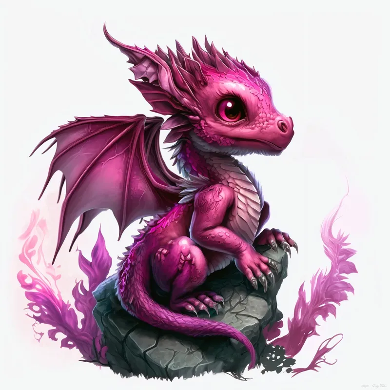 Bộ ảnh Chibi Dragon với phong cách hài hước và sáng tạo.