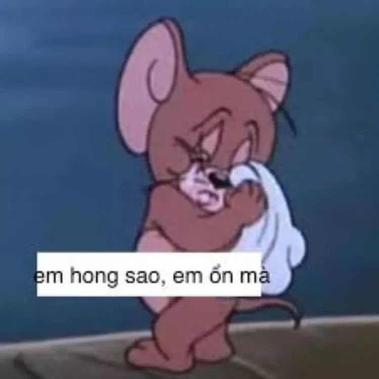 Jerry Mouse Meme khóc vui nhộn