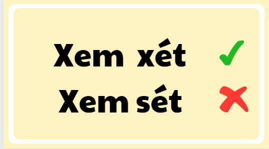 xem sét hay xem xét