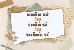 xuôn xẻ hay suôn sẻ hay suông sẻ