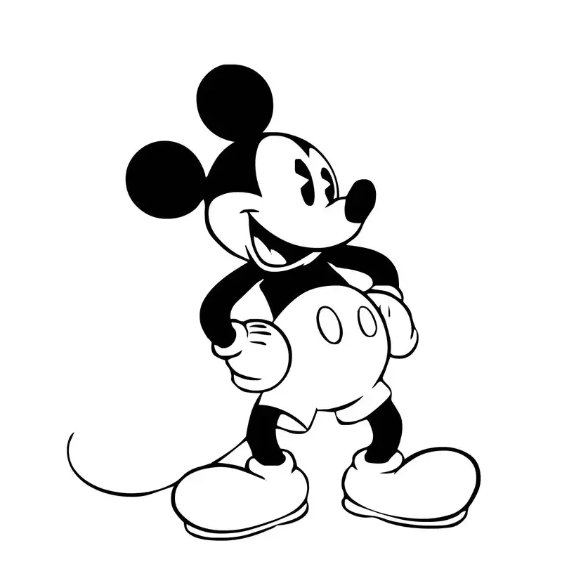 Bộ sưu tập màu chuột Mickey