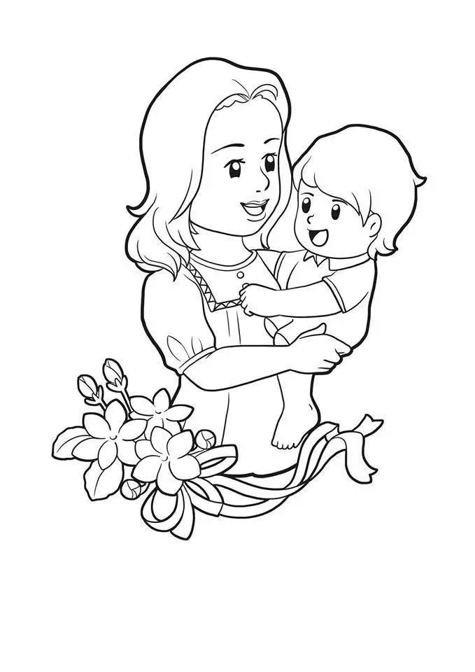 Coloring with your baby with pictures on October 20 is extremely easy