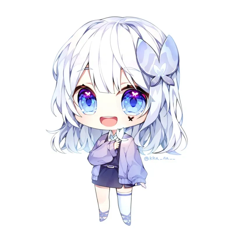 Tận hưởng bức ảnh Chibi dễ thương dễ thương