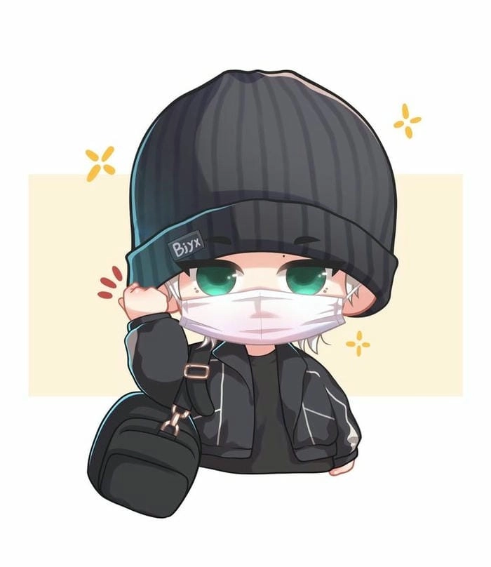 Ngưỡng mộ bức ảnh của chibi nam dễ thương