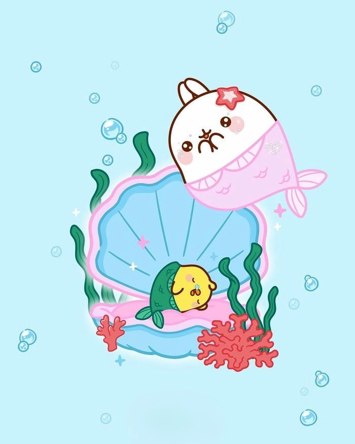 Ngưỡng mộ hình ảnh của con thỏ Chibi dễ thương