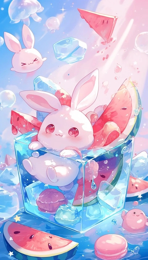 Khám phá bộ thỏ Chibi dễ thương