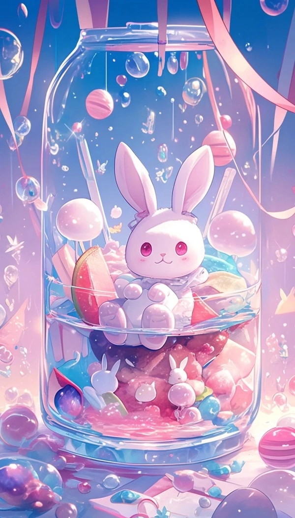 Bộ sưu tập con thỏ dễ thương dễ thương nhất chibi