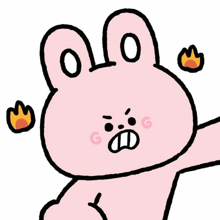 Ngưỡng mộ hình ảnh của con thỏ Chibi