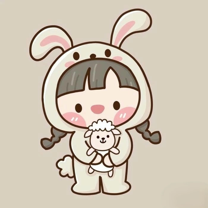 Nhìn vào con thỏ Chibi đáng yêu