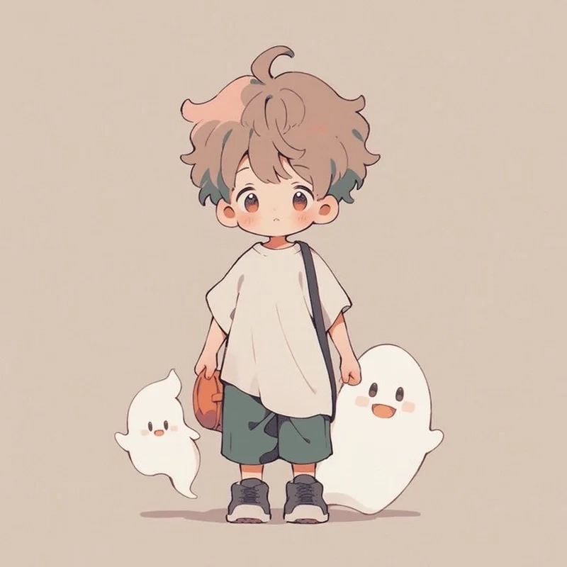 Tải xuống ngay Avatar Anime Boy Chibi dễ thương