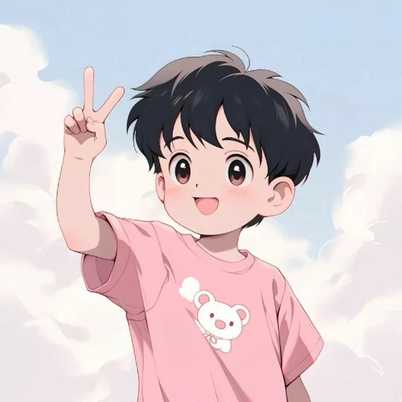 Tải xuống ngay Avatar Anime Boy Chibi dễ thương