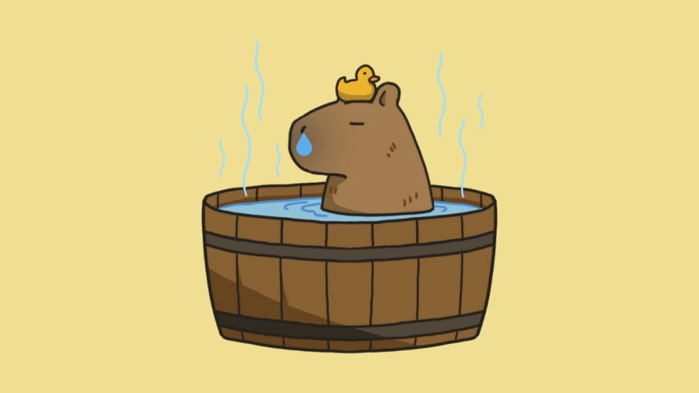 Khám phá hình ảnh của hình nền Chibi dễ thương Capybara