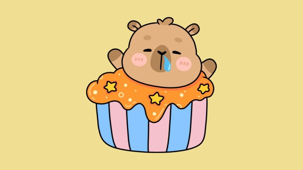 Capybara chibi dễ thương dễ thương