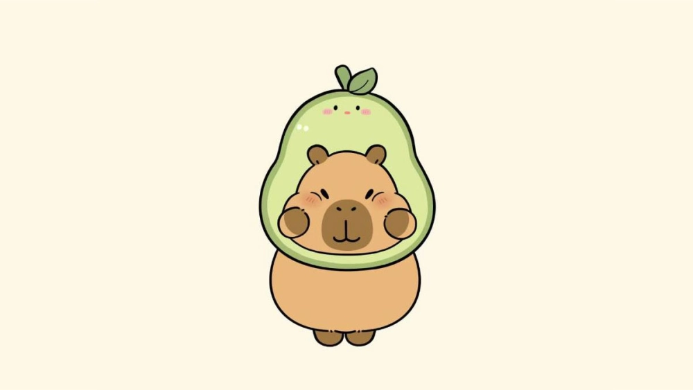 Khám phá bộ Avatar của Capybara Chibi dễ thương