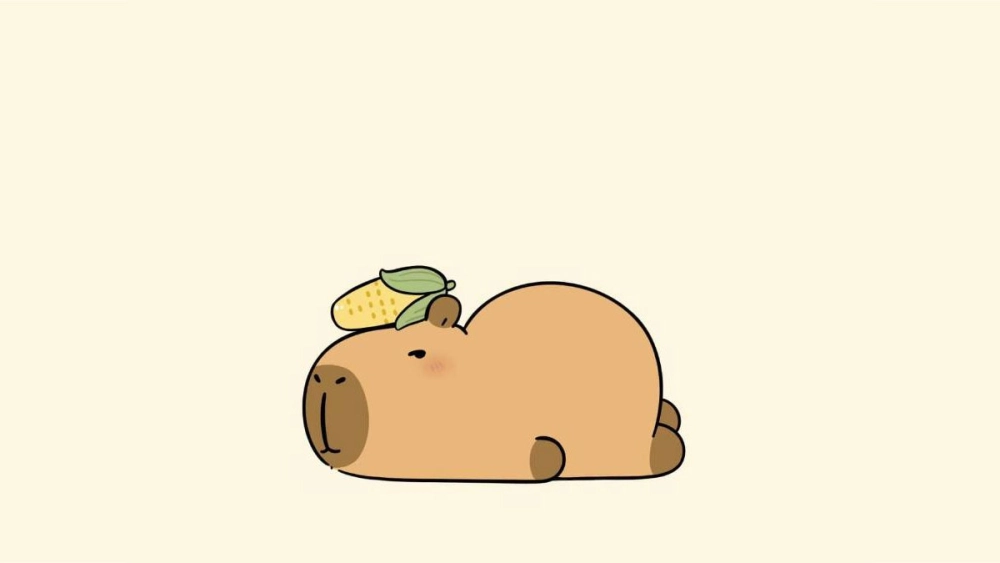 Cập nhật phong cách với Capybara Chibi dễ thương