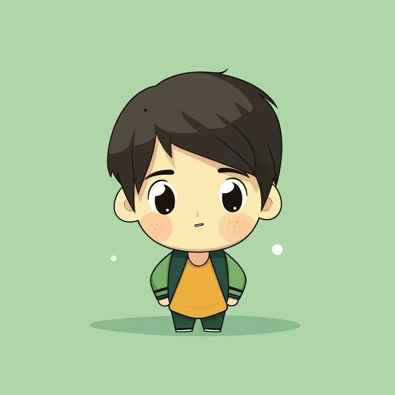 Hãy thử hình đại diện nam chibi dễ thương dễ thương