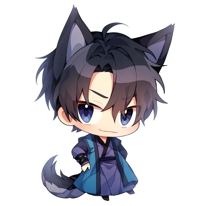 Làm mới hồ sơ với hình đại diện chibi dễ thương