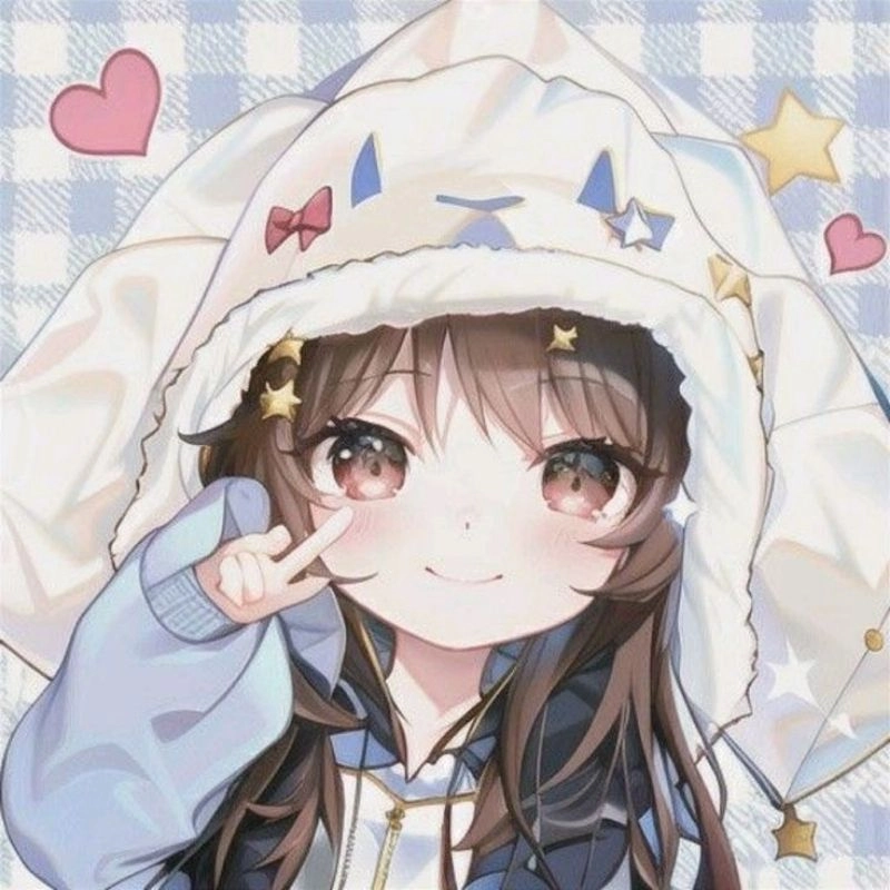 Bộ ảnh đẹp của phụ nữ avatar chibi dễ thương