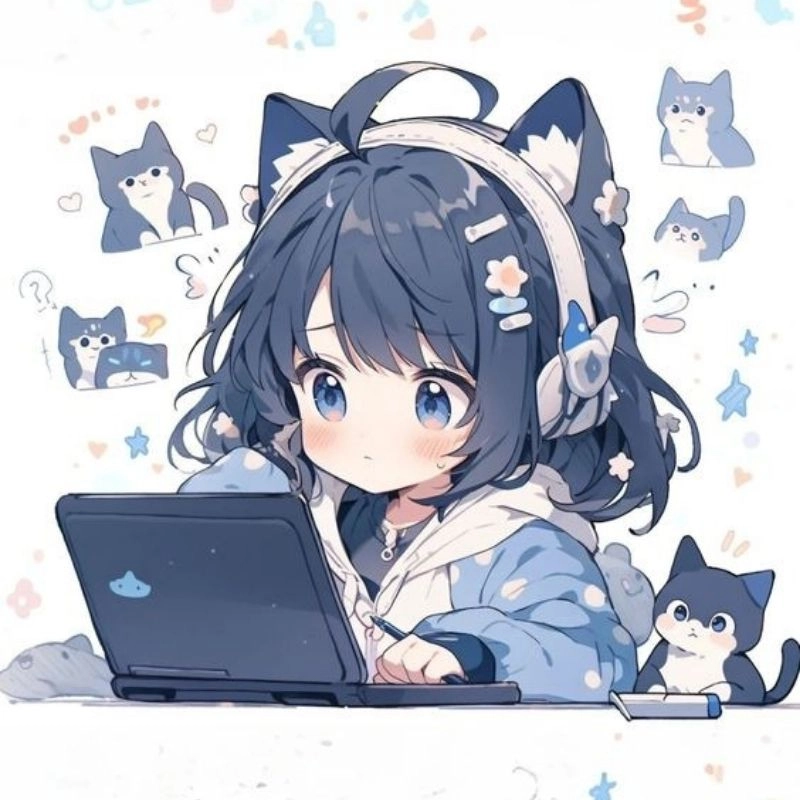 Tìm hình đại diện đẹp cho phụ nữ Chibi dễ thương