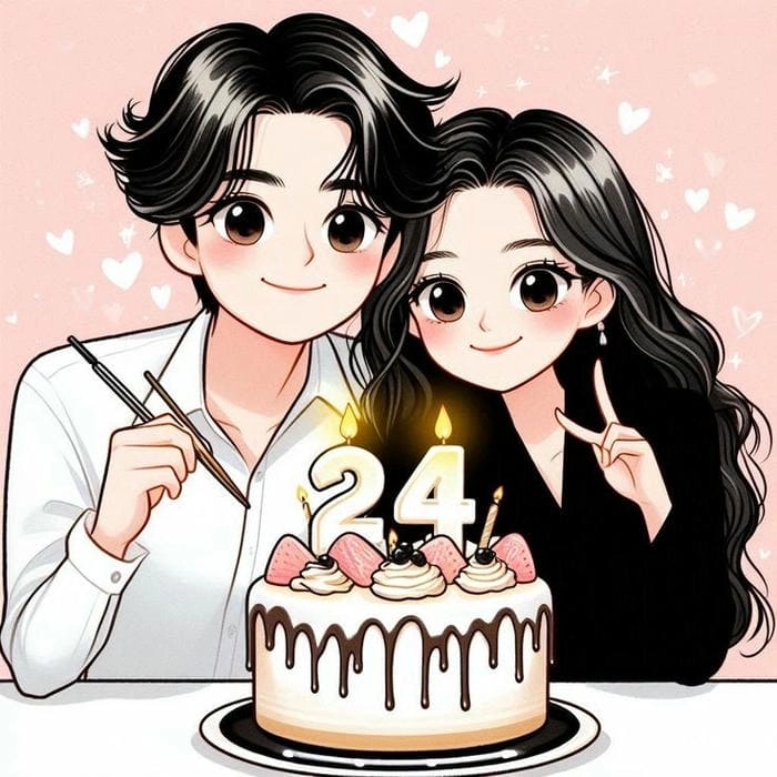 Chia sẻ Chibi Cup Couple Stock