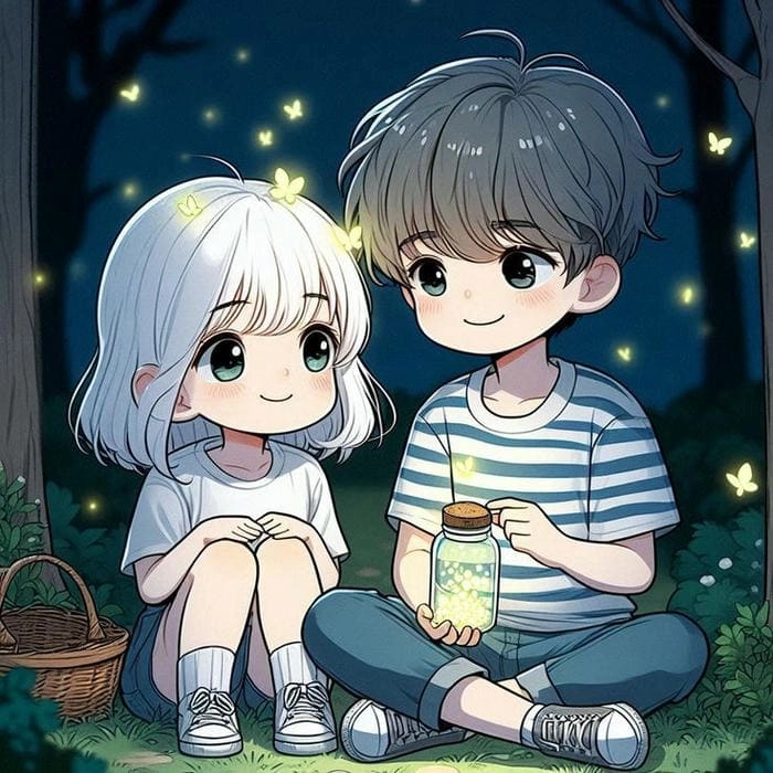 Chọn cặp đôi mô hình Avatar dễ thương Chibi