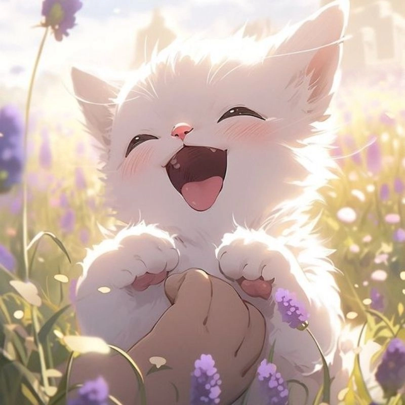 Chia sẻ hình đại diện con mèo Chibi dễ thương của bạn với bạn bè