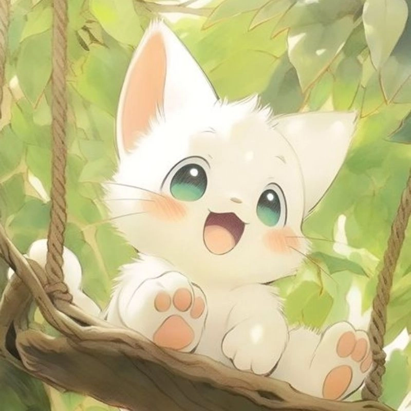 Chào mừng bạn xu hướng mới với Avatar Cul Cat Simmy Chibi